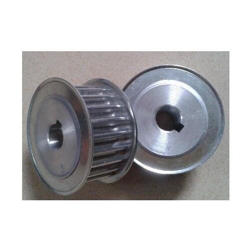 Alloy material and timing type fabric pulleys
