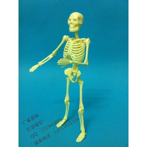 Mini human skeleton educational model 20cm bulimic mannequin , educational toys model skeleton model free shipping