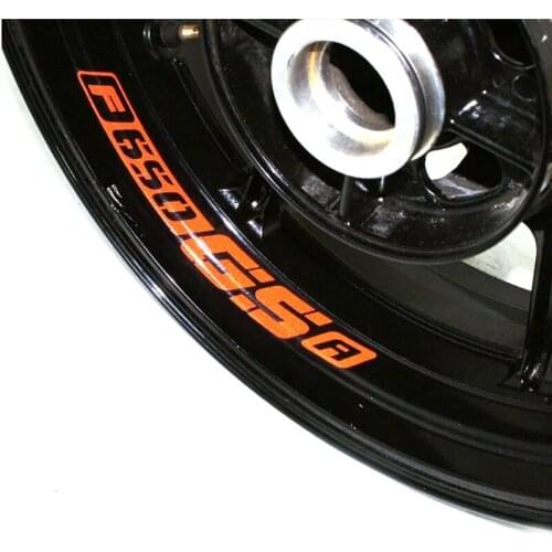 Motorcycle Wheel Sticker Decal Reflective Rim Bike Motorcycle Suitable for BMW F650 GSR