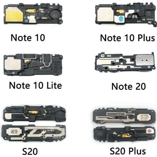 New Loud Speaker Buzzer Ringer Flex Cable For Samsung Note 8 9 20 10 Plus Note 10 Lite S20 Plus S20 Fe S21 M20 M30 Loudspeaker