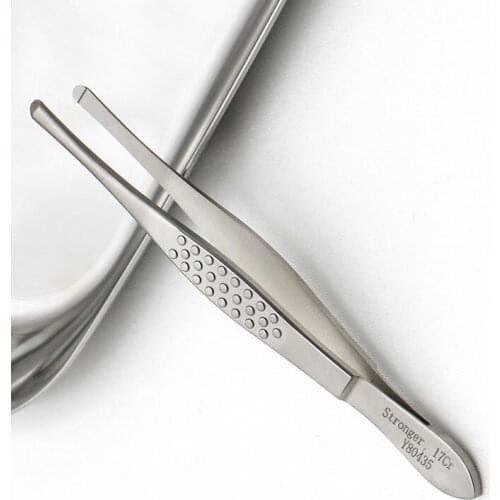 Eyelash tweezers ophthalmologist reverse eyelash 9cm round head 1.5 platform tweezers eyebrow clip tattoo use