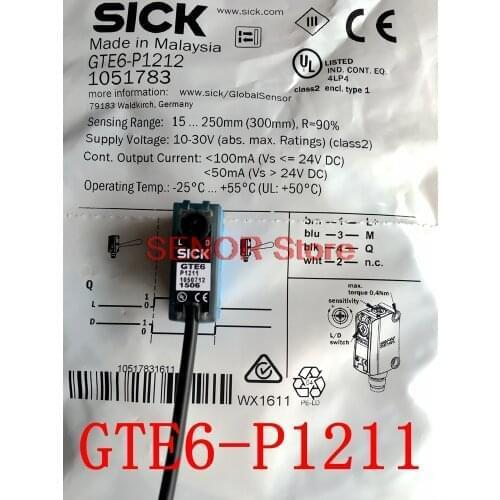 Spot sales photoelectric switch GTE6-P1212, GTE6-P1211 genuine guarantee