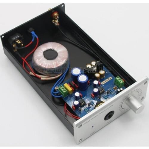 SOLO HiFi Stereo Headphone Amplifier OPA604AP Fully discrete op amp Class A Based on British SOLO Amplifier Audio Circuit