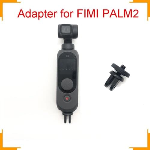 For FIMI Palm Universal Adapter Mount Mini Tripod Screw Mount accessory Fixing for Go Pro for YI for eken Sports Action Camera