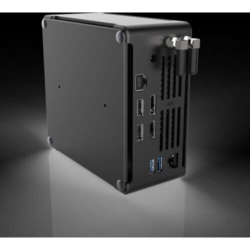 FAN Mini PC Core i9 10980HK 10880H i9 9880HK 9800H i7 10750H 9850H i9 8950HK i7 8850H 8750H Xeon E-2276M E-2186M Mini Computer