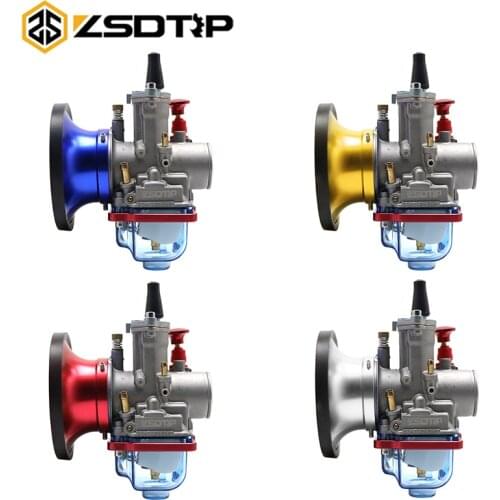 ZSDTRP For Keihi Motorcycle Carburetor Pwk 21 24 26 28 30mm Carburetor 4T Racing Parts Scooters Dirt Bike with Air Filter Cup