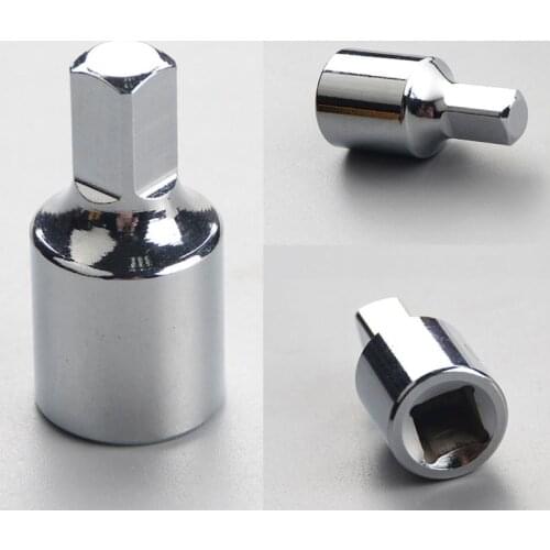 8mm Square Head Oil Crankcase Drain Plug Key Tool Remover Fits Auto Accessories