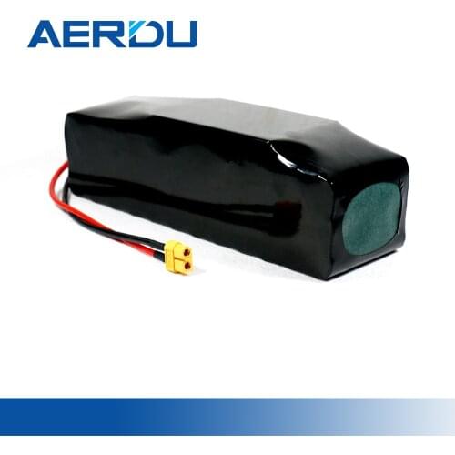 AERDU 12S3P 44.4V 8.7Ah 18650 Rechargeable Li-ion Battery Pack for Motor Electric Scooter Vehicle Bicycle with 30A BMS 2900mAh