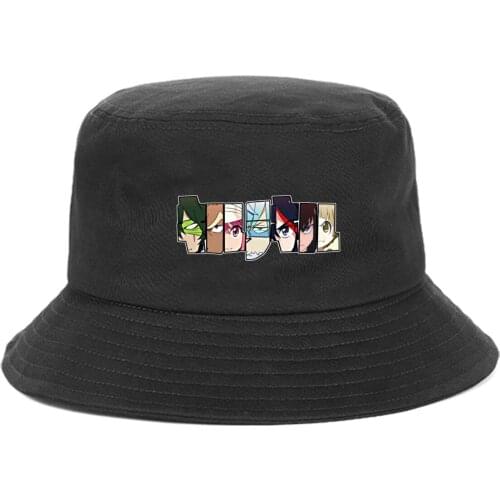 Anime Akame ga KILL! Bucket Hat teenager Outdoor Fisherman Hats Summer Cap unisex Streetwear Chapeau Caps