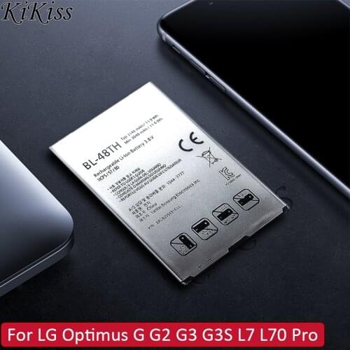 BL-44JH BL-44JN BL-47TH BL-48TH BL-52UH BL-53YH BL-54SG BL-54SH BL-59JH 59UH BL-T7 Battery For LG Optimus G G2 G3 G3S L7 L70 Pro
