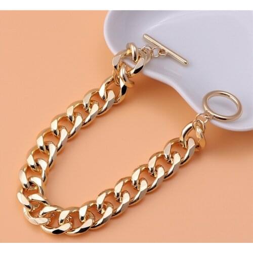 2020 Hot Selling Famous Chain Bracelet Womens Single Buckle Concora Crush Chain Multi-Layer Two-Color Tail Chain bracelets