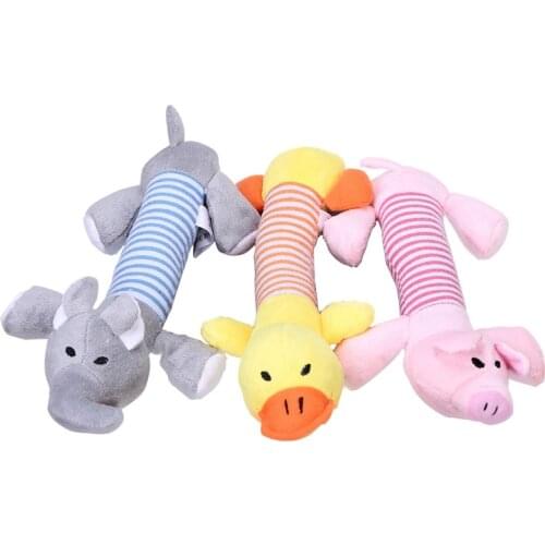 Small chewy dog toy interactive squeaky plush toy suitable for small and medium-sized dogs to molar vent training chew toy