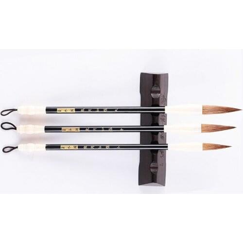 Rabbit Hair Chinese Calligraphy Pen Woolen Hair Chinese Painting Brushes Chinese Calligraphy Brushes Pen Set Writing Supplies