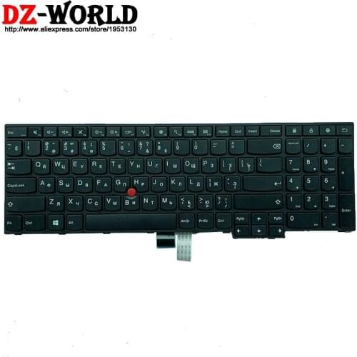 DZ-World New RU Russian Keyboard for Lenovo Thinkpad E550 E550C E555 E560 E565 Laptop
