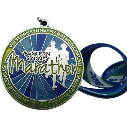Custom Marathon Medal High Quality Low Price Running Medal