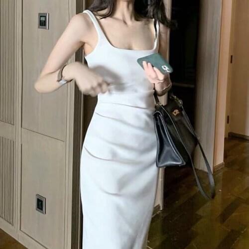 Orange, pink, blue, Kendo the same slim and tight dress