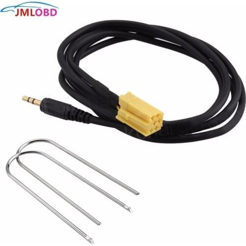 With Two Radio Keys For Fiat Grande Punto Al-fa 159 Car Stereo Aux input Vehicle Lead Cable Adaptor 3.5MM Audio Player