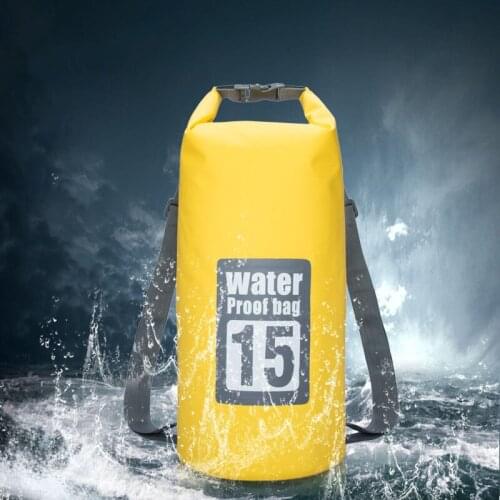 Waterproof Dry Bag Beach Swimming Backpack Outdoor Sport Drifting Diving Waterproof Bag PVC River Trekking Bags