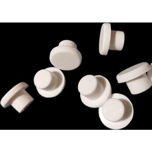 10pcs 9mm~19mm White Silicone Plugs Rubber Plug Waterproof Hole Plug Blanking End Caps Pipe Tube Inserts Plugs Bungs