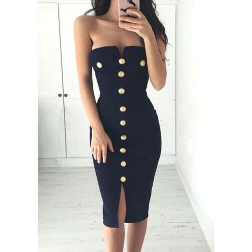 2020 Summer Sexy Slim Button Dress Women Solid Off Shoulder Long Sleeve Sexy Slash Neck Bodycon Dresses Mini Dress Vestidos