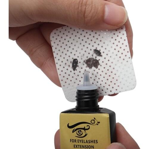 200 pcs Removal Cotton Pad Eye Glue Eyelash Extension Makeup Tools Nail Gel Polish Remover Eyelash Isolation Eye Patches