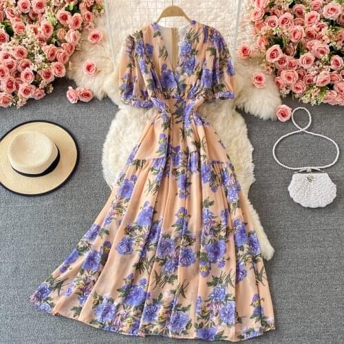 Aibeautyer Summer Dresses With Sleeves