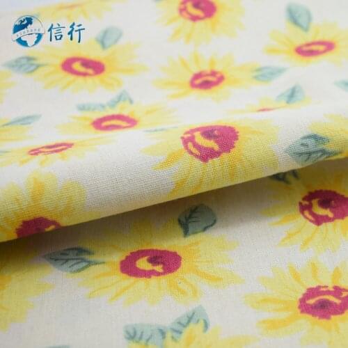 50*150cm Printed Cotton Linen Fabric For Patchwork Quilting Sewing DIY Sofa Table Cloth Furniture Cover Cushion Fabric#3429