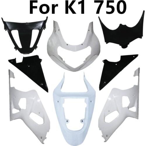Motorcycle For Suzuki K1 00 01 02 GSXR 750 GSXR750 Injection Bodywork Unpainted Plastic parts Components Full Fairing Kits ABS