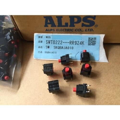 Original new 100% SKQBAJA010 washing machine key touch switch 10*10*13 DIP 4pin