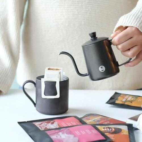 Timemore novice Pot & Ear-hanging Gift Box set fresh ground coffee 7 pack hand pot & ear-hanging cup