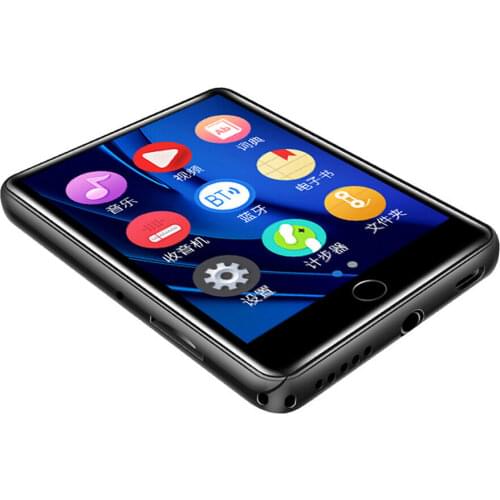 Ruizu m7 Metal MP3 player Bluetooth 5.0 built-in speaker 2.8 inch large touch screen with e-book pedometer recording radio video