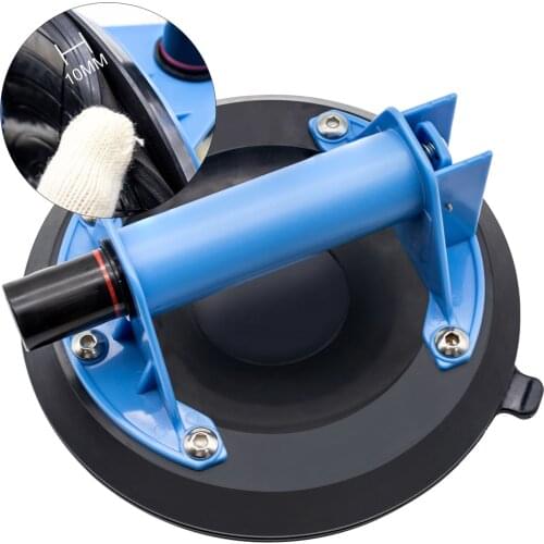 8" Vacuum Suction Cups Heavy Duty Vacuum Lifter with Double Layer Thicken Suckers for Glass Lifting & Granite Replacement 260lbs