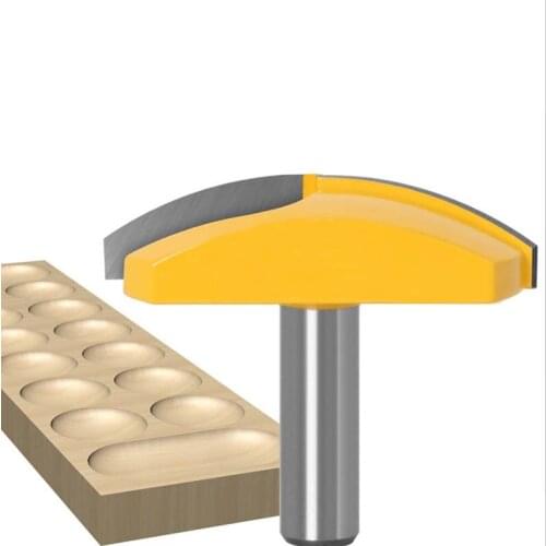 1 / 2 handle thin round bottom cutter belly plate cutter bowl cutter engraving machine woodworking milling cutter engraving cutt