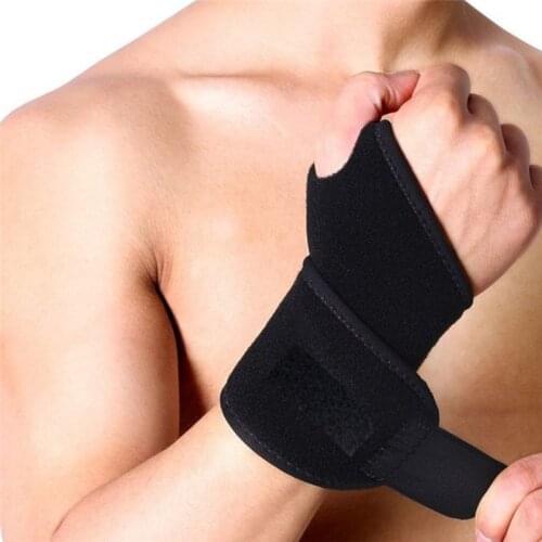 1pc Useful Wrist Guard Band Brace Support Carpal Tunnel Sprains Strain Gym Strap Sports Pain Relief Wrap Bandage lightweighted 6