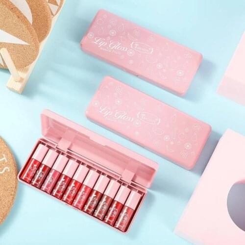 10-color Velvet Matte Lip Glaze Waterproof Non-stick Lasting To Lipstick Easy Not Fade Cosmetics Lip Gloss Long