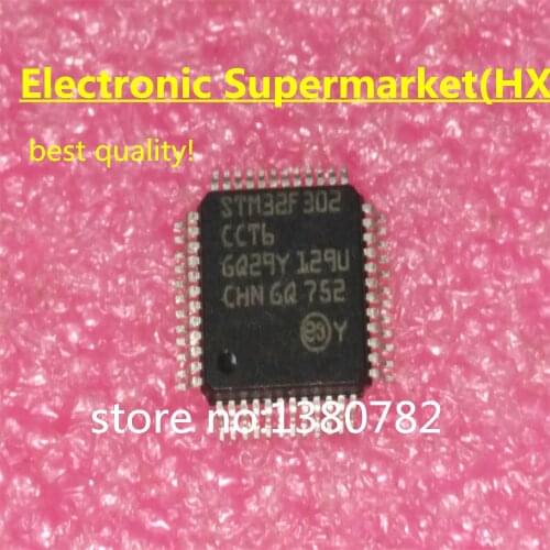 Free Shipping (2pcs-10pcs)) STM32F302CCT6 STM32F302 TQFP-48 IC In stock