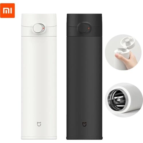 Xiaomi Water Cup 2 Generation 480mL Thermos Keep Warm/Cold Cup Travel Portable 316L Stainless Steel Lock Design Single hand Open
