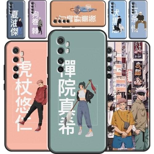 Jujutsu Kaisen Satoru Gojou Itadori Yuji For Xiaomi Mi 11 Ultra Case For Xiaomi Mi 11 Lite 9 10 10T Pro POCO F3 M3 X3 Pro Cover