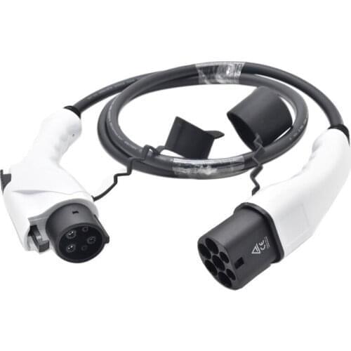 For Tesla to J1772 EV Adapter, Type 1 to Type 2 16A High Powered Connector, Destination Charger, and Mobile Connector