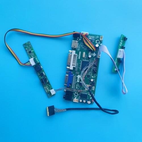 For LP154WE3 LED LCD DVI Panel Audio card 40pin LVDS 1680X1050 15.4" Controller board Screen Monitor HDMI-compatible VGA