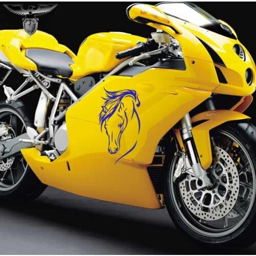 EmpireYing 2 Sizes 8 Colors Elegant Animal Portrait Art Sketch Horse Head Car Sticker Inspirational Struggle Vinyl Decal Gifts