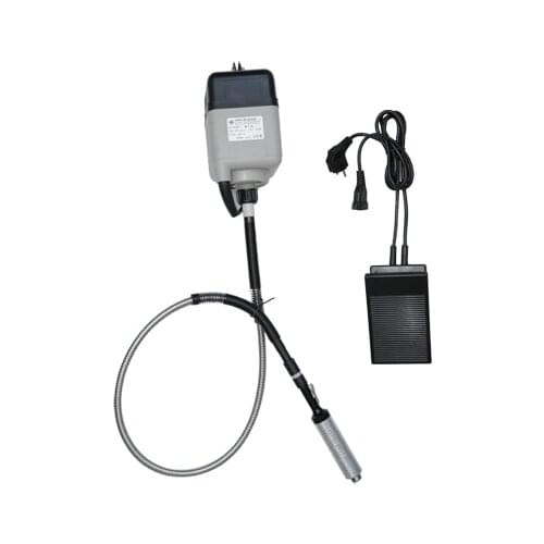 GOXAWEE Mini Polishing Machine Flex shaft Grinder Tools Stone Polishing Machine for Glass, stone , metal Jewelry Making Polisher