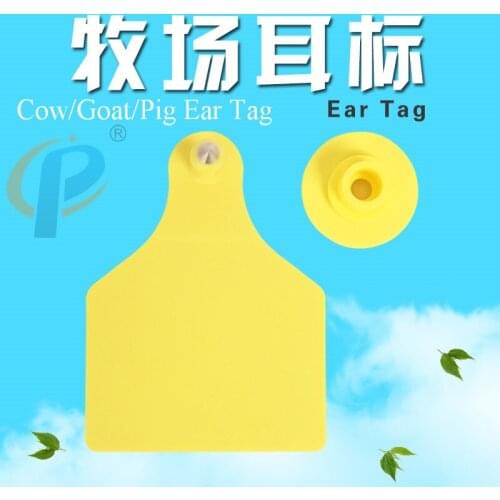Animal Identify Number Card, Cow Ear Tag
