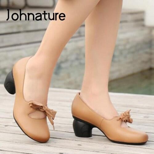 Женские туфли Мэри Джейн Johnature China At AliExpress