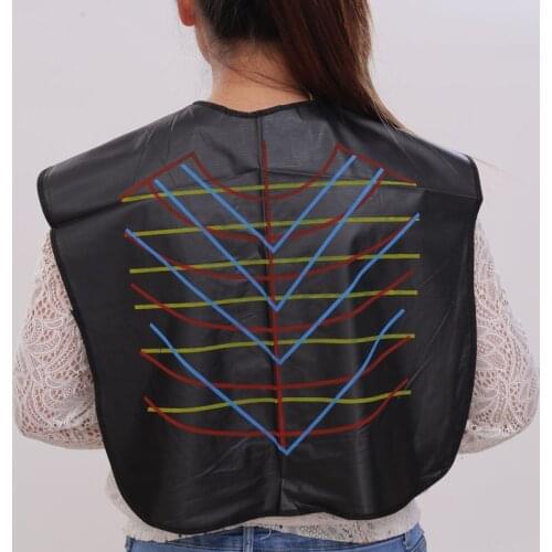 Hair Dye Coloring Cape Professional Barber Waterproof Hair Coloring Shawl Cape Hairdresser Stylist Wrap Durable Non-stick