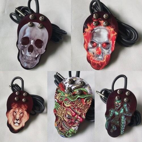 2019 new Handmade Stainless Steel Tattoo Foot Switch Pedal Thick Cable for Tattoo Power Supplies