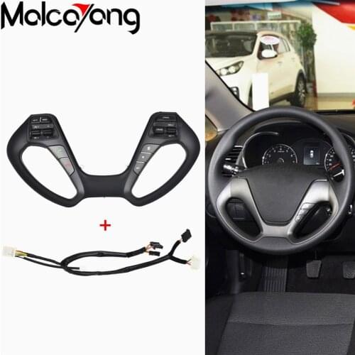 Steering PAD Audio Control Switch for KIA CERATO K3 2016 2017 With Audio Volume Music Control Cruise Bluetooth