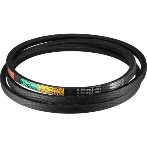 Uxcell B100-B117 Drive V-Belt Inner Girth 100 Inch-117 Inch Industrial Power Rubber Transmission Belt