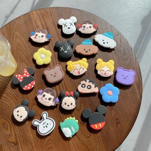 Cartoon Mobile Phone Holder Villain Silicone Folding Three-dimensional Creative Gift Doll Iphone Xiaomi Huawei 20 Different Type