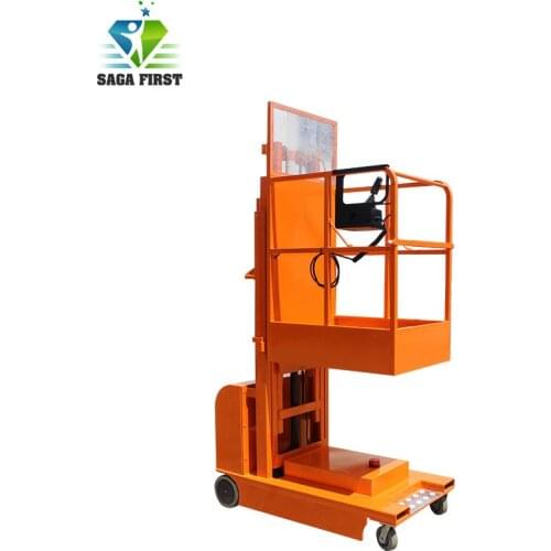 Warehouse Goods Picking Up Machine Self-propelled Order Picker